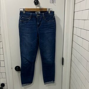 Paige blue jeans size 26 verdugo crop